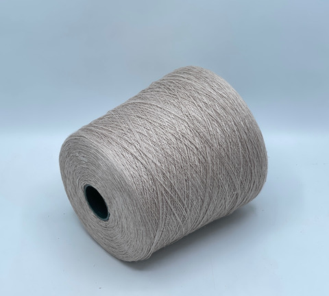 Бобинная пряжа, Linen, 1/960 960м, 100% Лен, Бежевый жемчуг. 40755