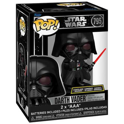 Фигурка Дарт Вейдер со звуком и светом Funko POP! 795 Оригинал!