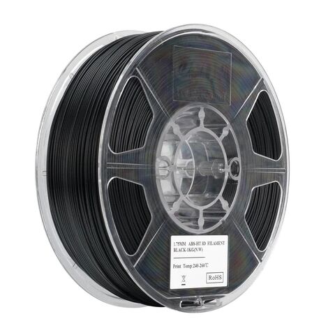 Пластик для 3D-печати eSUN eABS-HT, 1,75 мм, 1 кг, чёрный, ABS-HT175B1TZ1