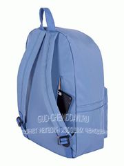 Подростковый рюкзак AJEEB женский синий облегченный лямки