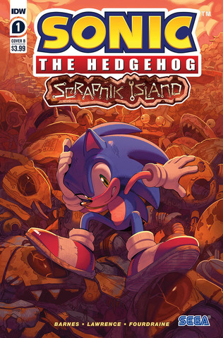 Sonic The Hedgehog Scrapnik Island #1 (Cover B)