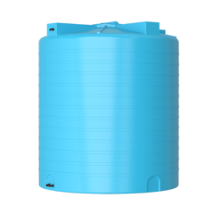 Ёмкость пластиковая пищевая Акватек ATV-5000 5000 л. вертикальный (183x183x210см;синий) - арт.555990