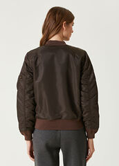 Бомбер Alpha Industries MA-1 W Chocolate (Коричневый)