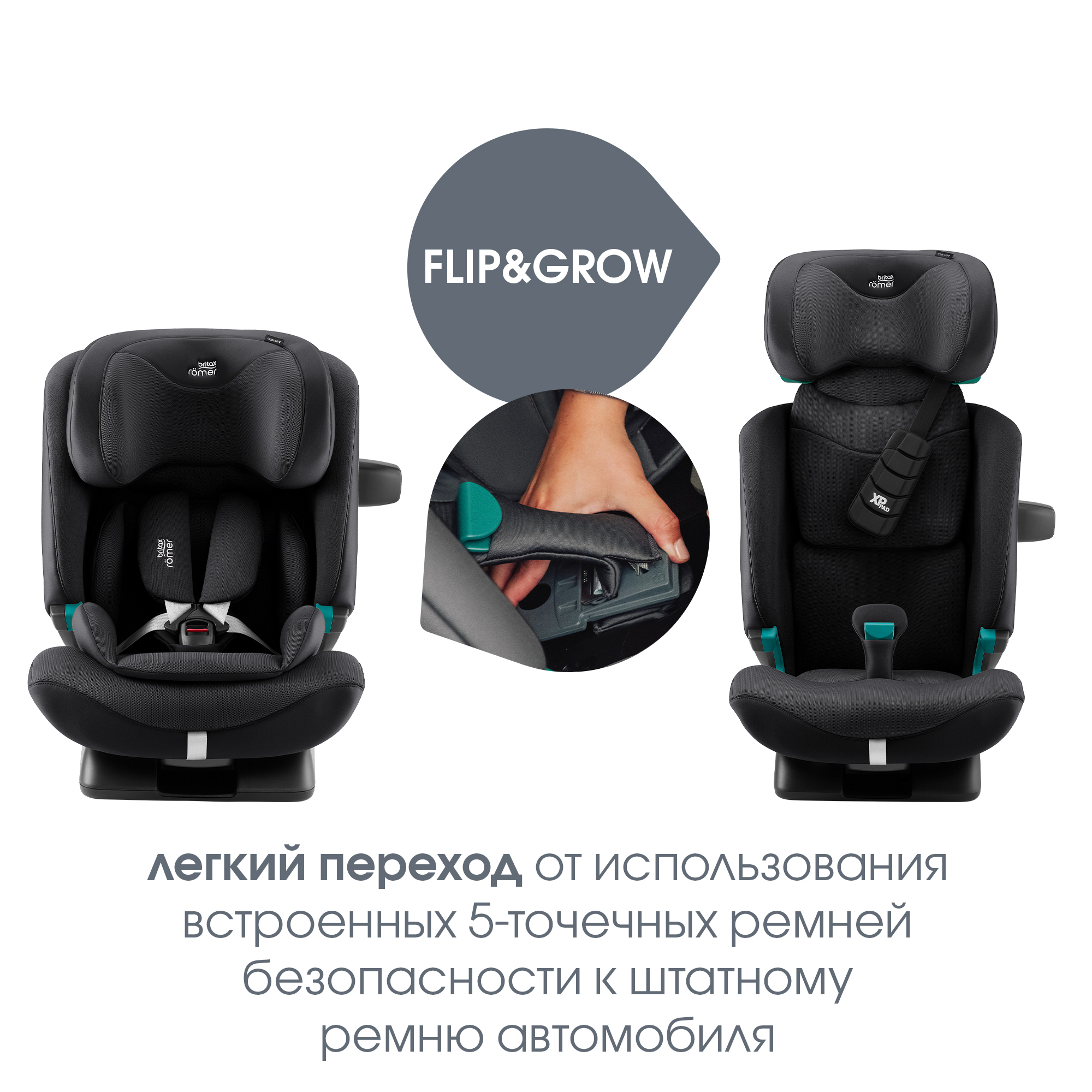 Britax Roemer ADVANSAFIX PRO LUX | Linen Grey