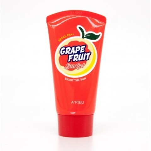 A'pieu Grapefruit Sun Gel SPF42/PA++ солнцезащитный гель на основе экстракта грейпфрута для жирной кожи