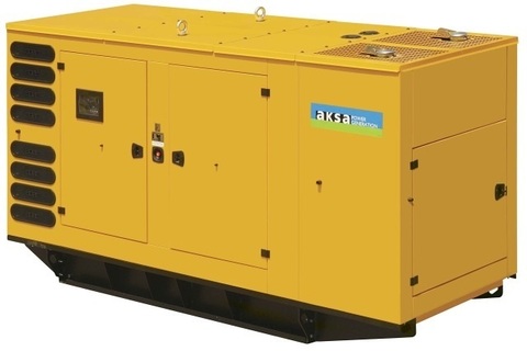 Дизельный генератор Aksa AP 275 в кожухе