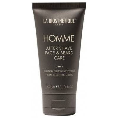 La Biosthetique Homme: Ревитализирующая эмульсия после бритья для ухода за кожей лица и бородой (After Shave, Face & Beard Care)