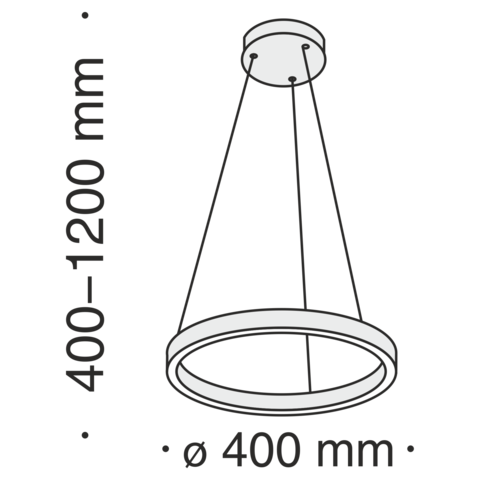 Подвесной светильник Technical Rim MOD058PL-L22B4K