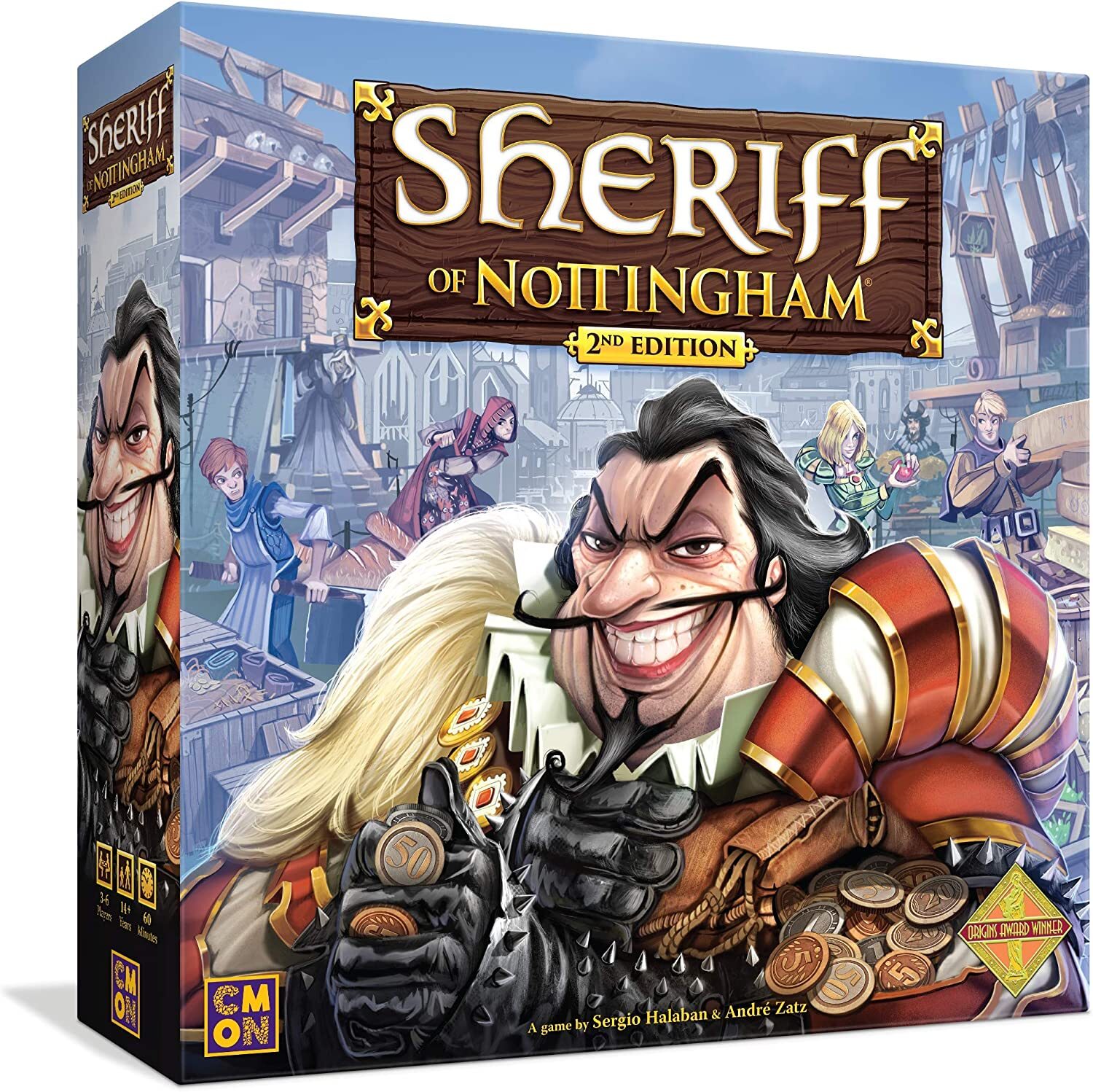 Купить Sheriff of Nottingham. Second Edition / Шериф Ноттингема. Второе  издание в интернет-магазине bgames.ru. Бесплатная доставка. Скидки.