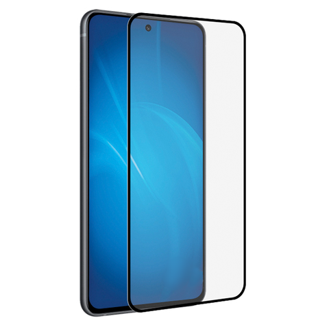 Защитное стекло 9H полный клей Full Glue для Xiaomi Poco X5 Pro 5G (Черная рамка)