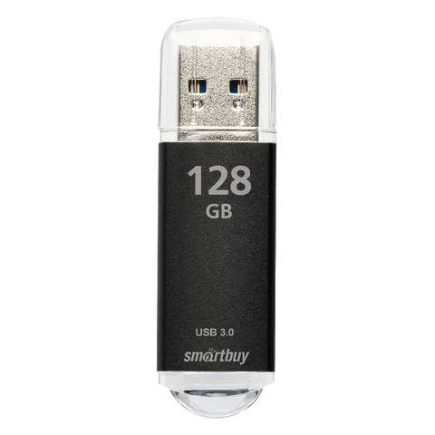 Флешка 128 GB USB 3.0/3.1 SmartBuy V-Cut (Черный)