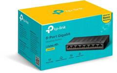 TP-Link LS1008G - 8-портовый 10/100/1000 Мбит/с настольный коммутатор