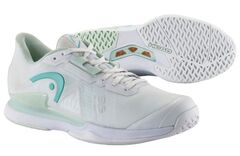 Женские теннисные кроссовки Head Sprint Pro 3.5 - white/aqua