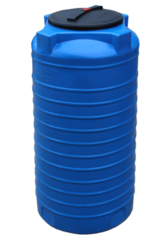 Ёмкость пластиковая пищевая STERH VERT H 300 л. вертикальная узкая (58x58x124см;черный) - арт.555073