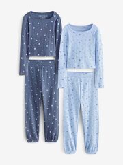 Пижама для девочки Next 195-923, 2 шт., Синий, Голубой
