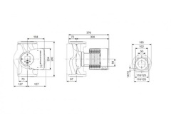 Циркуляционный насос Grundfos MAGNA 3 50-120 F 280 (97924284)