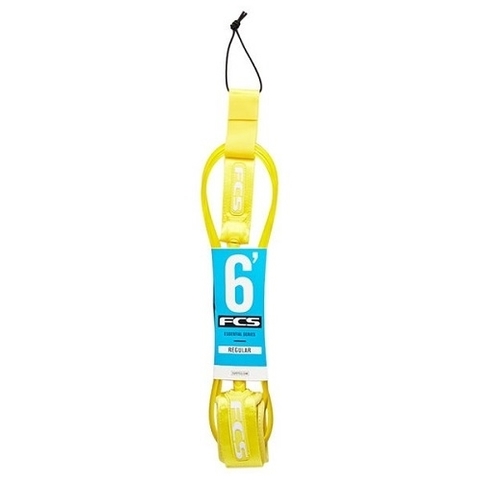 Лиш FCS 6' Regular Leash 7mm Taxi Cab Yellow