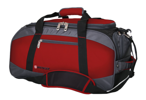 Сумка спортивная Wenger Mini Soft Duffle, красная, 52х25х30 см
