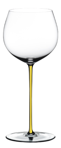 Riedel Fatto a Mano - Фужер Oaked Chardonnay 620 мл хрустальное стекло с желтой ножкой (stemglass) картон