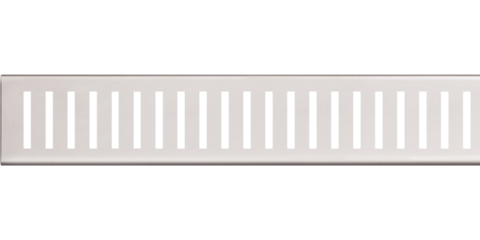 Решетка для дренажного желоба 75 мм, нержавеющая сталь, арт. ADZ-R302 AlcaPlast