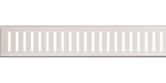Решетка для дренажного желоба 75 мм, нержавеющая сталь, арт. ADZ-R302 AlcaPlast фото