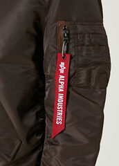 Бомбер Alpha Industries MA-1 W Chocolate (Коричневый)