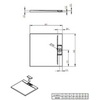 Душевой поддон 90х90 см Radaway Giaros C MKGC9090-03