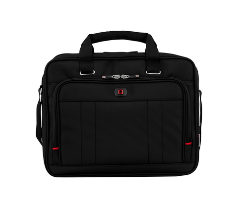 Портфель WENGER Acquisition для ноутбука 16 дюймов, 41x34x15 см., 12 л., цвет черный (600645) - Wenger-Victorinox.Ru