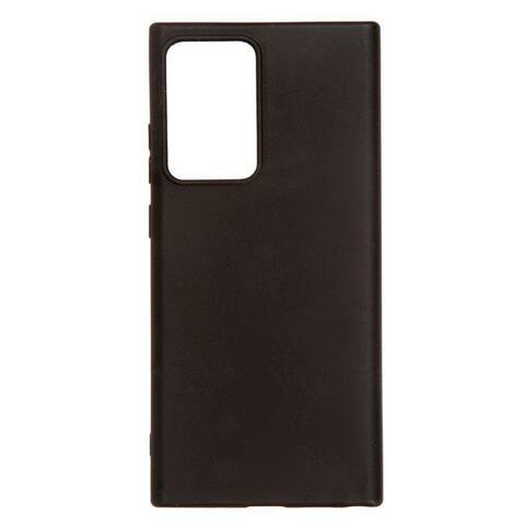 Силиконовый чехол Silicone Cover для Samsung Galaxy Note 20 Ultra (Черный)