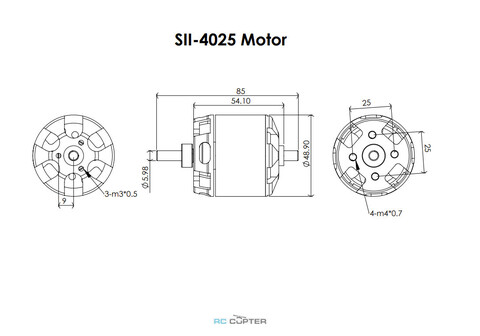 Двигатель SCORPION SII-4025-520KV