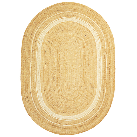 Ковер овальный с вставками 200х300см Tkano