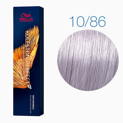 Wella Koleston Rich Naturals 10/86 (Саламанка) - Стойкая краска для волос