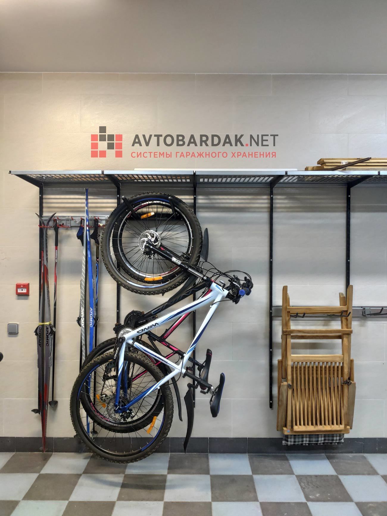 Модуль IF — кронштейн для велосипедов на стену