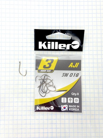 Крючок KILLER AJI № 3 продажа от 10 шт.