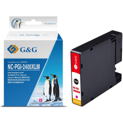 Картридж струйный G&G PGI-2400XL M пур. для Canon MAXIFY iB4040/ МВ5040