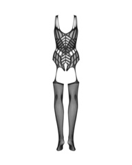 Бодистокинг с вырезами OBSESSIVE G139 Bodystocking_Черный