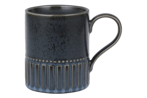 Кружка 400мл Home & Style Black Kitchen