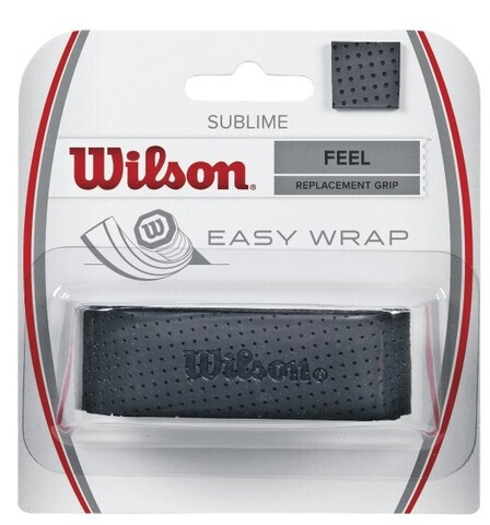 Намотки теннисные базовая Wilson Sublime Grip black 1P