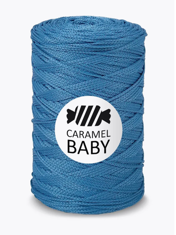 Шнур для вязания Caramel Baby 500 м Санторини 7805