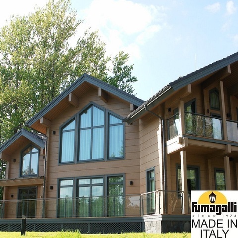 Уличный настенный светильник Fumagalli MARTA 2A6.000.000.AXD2L