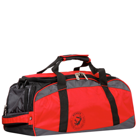 Сумка спортивная Wenger Mini Soft Duffle, красная, 52х25х30 см