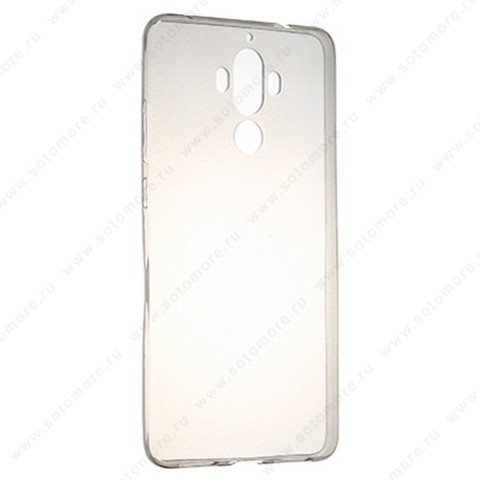 Накладка силиконовая ультра-тонкая для Huawei Mate 9 черная (прозрачная)