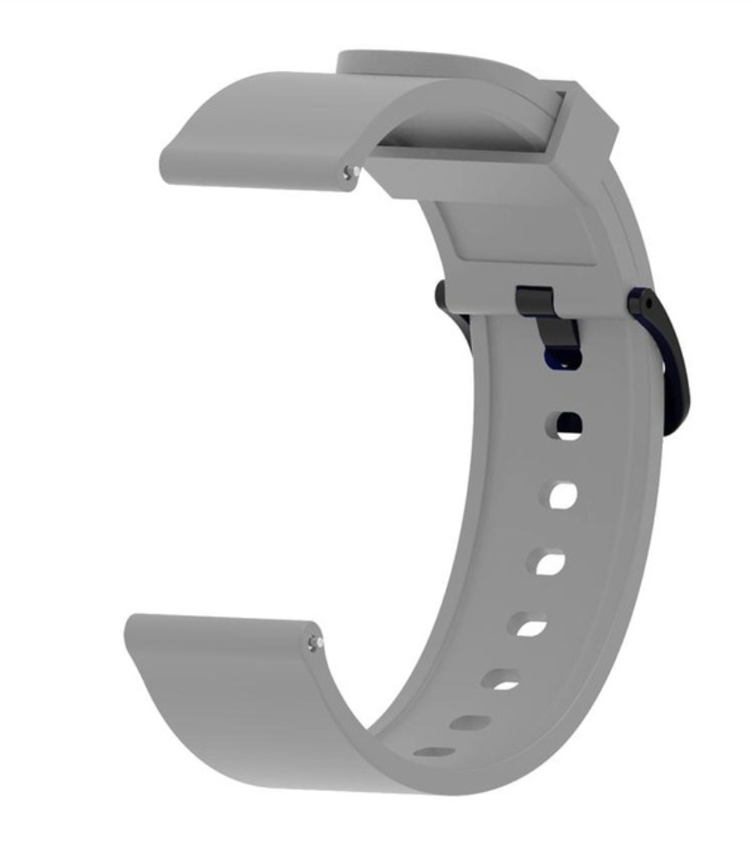 Силиконовый ремешок для Samsung Galaxy Watch Active 2 20мм (Gray ...