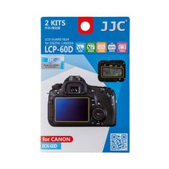 Набор защитных пленок JJC 2в1 для Canon 60D