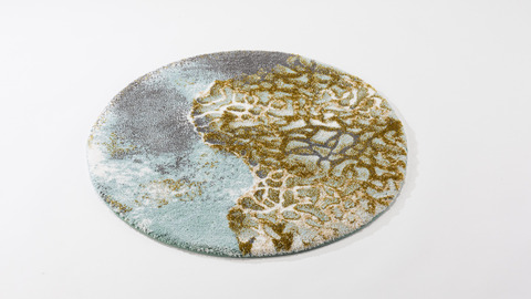 Коврик 85 Abyss & Habidecor Дюна 210 голубой