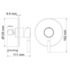 WasserKRAFT Main 4151 Смеситель для душа