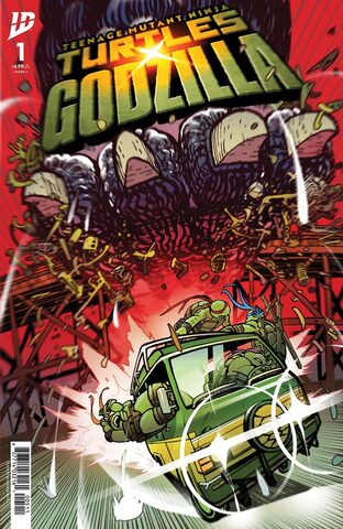 Teenage Mutant Ninja Turtles x Godzilla #1 (Cover C)