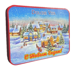 Чай «С НОВЫМ ГОДОМ» 60 г. в жестяной банке с магнитом
