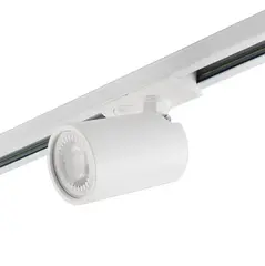 Однофазный трековый светильник Vaes PRIME GU10, белый
