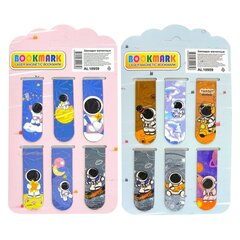 
          Набор магнитных закладок, Alingar, 120х20 мм, "Космос", 6шт. европодвес